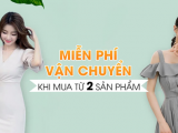 Mua 2 sản phẩm được miễn phí ship chỉ có tháng 10